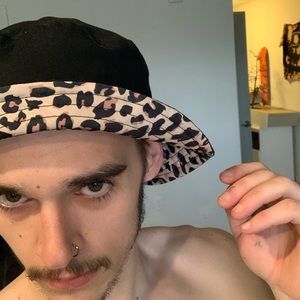 Leopard Print Bucket Hat